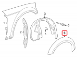 Rear Wheel Flare, LH (Widebody)